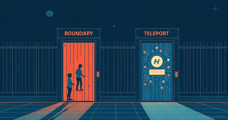 Boundary vs Teleport