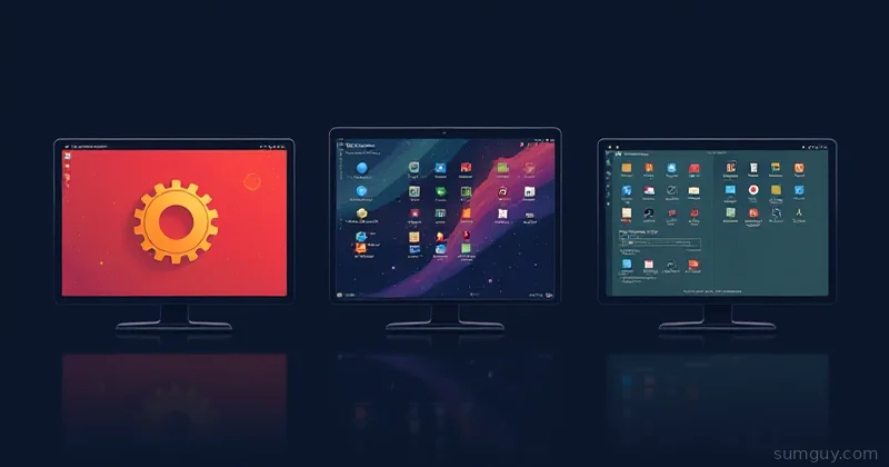 COSMIC vs KDE vs GNOME in 2026