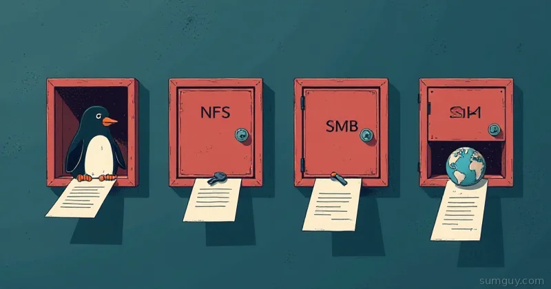 NFS vs SMB vs SSHFS vs WebDAV for Home Lab