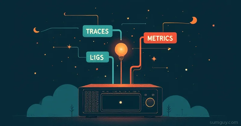 OpenTelemetry for Self-Hosters: Traces, Metrics, Logs Without the Datadog Bill
