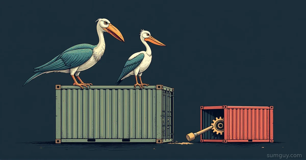 Pterodactyl vs Pelican vs Crafty
