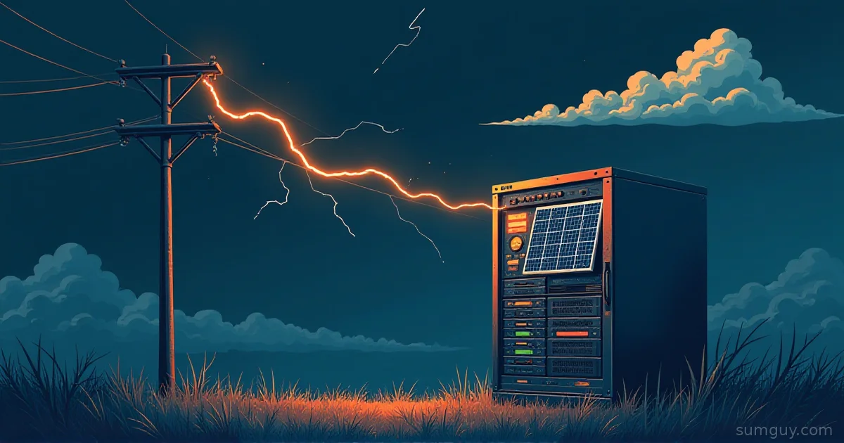 Solar Plus Battery for Your Home Lab